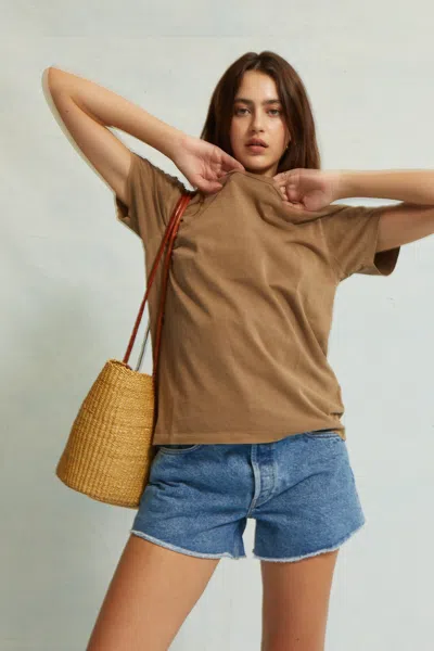 Asher Lori Tee In White