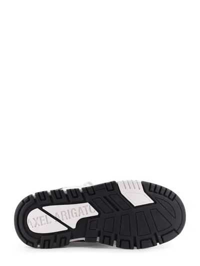 Axel Arigato Area Lo Suede And Leather Sneakers In Black