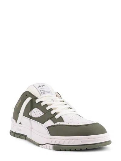 Axel Arigato Low-top Leather Sneakers Contrast Panels In White
