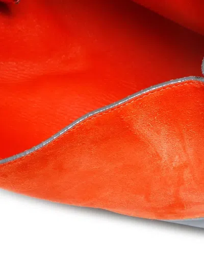 Pre-owned Celine 2000s Suede Shoulder Bag In Gray