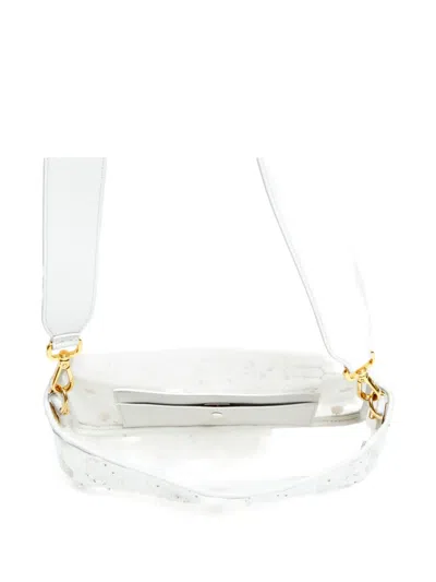 Pre-owned Fendi 2020-2025 Mamma Baguette Tote Bag In White