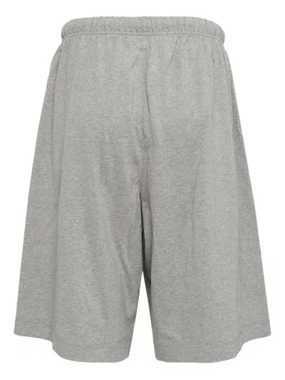 Essentials Drawstring Track Shorts In Gray