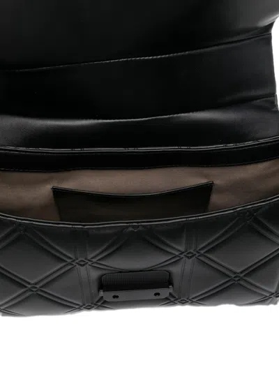 Emporio Armani Quilted Foldover Chain-link