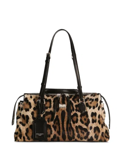 Dolce & Gabbana Vittoria Pony Skin Bag
