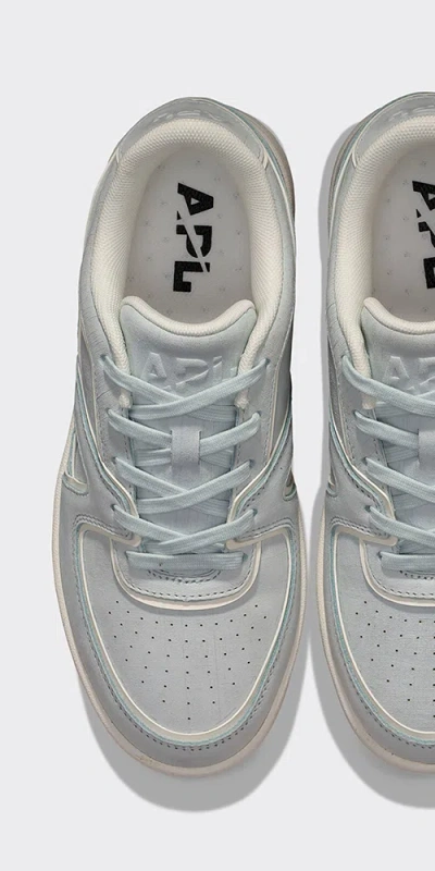 Apl Athletic Propulsion Labs Nostalgia '87 Aqua Mist / Ivory In Animal Print