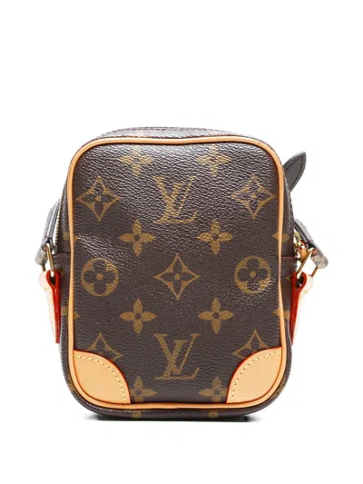 Pre-owned Louis Vuitton 2020 Panam Set Game On Shoulder Bag In Brown