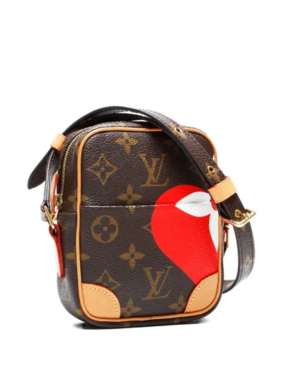 Pre-owned Louis Vuitton 2020 Panam Set Game On Shoulder Bag In Brown