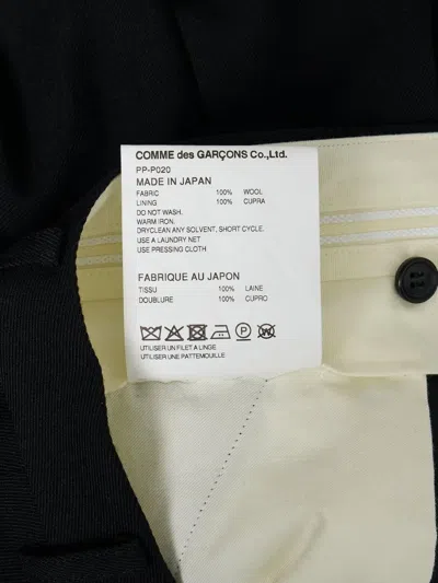 Comme Des Garçons Homme Deux Button Darted Shorts In Black