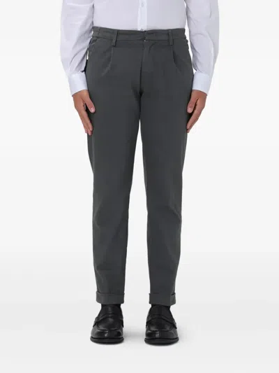 Fay Pleated Trousers In Multi