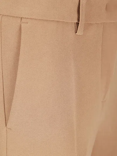 Alberto Biani Dart-detail Side-pocket Trousers In Brown