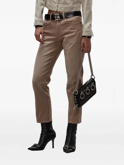 R13 Romeo Five-pocket Jeans In Brown