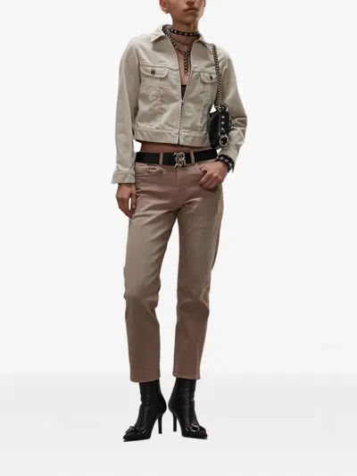 R13 Romeo Five-pocket Jeans In Brown