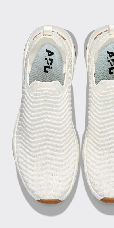 Apl Athletic Propulsion Labs Techloom Traveler Ivory / Tan In Multi