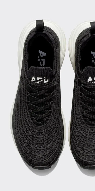 Apl Athletic Propulsion Labs Techloom Phantom 3d Mesh And Neoprene Sneakers In Black