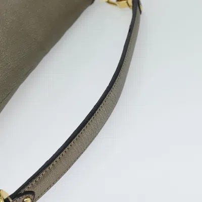 Pre-owned Loewe Anagram Gold Leather Shoulder Bag ()
