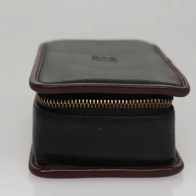 Pre-owned Loewe Black Leather Clutch Bag ()