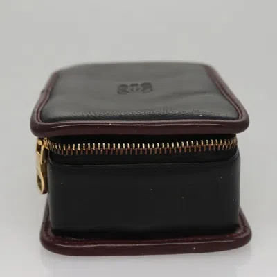 Pre-owned Loewe Black Leather Clutch Bag ()