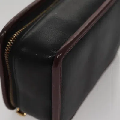 Pre-owned Loewe Black Leather Clutch Bag ()