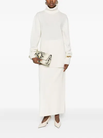 Totême Wool-blend Turtleneck Sweater In Multi