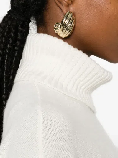 Totême Wool-blend Turtleneck Sweater In Multi