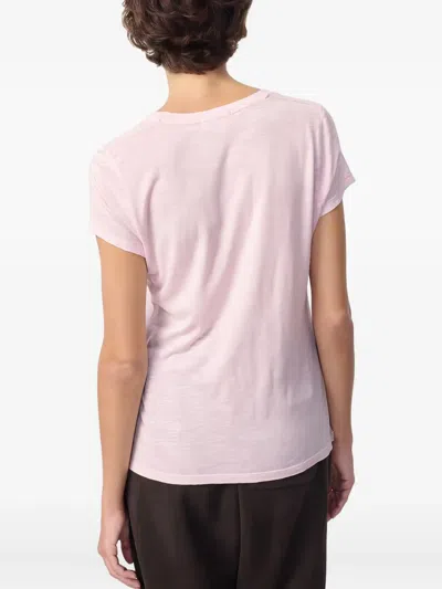 American Vintage Jacksonville T-shirt In Pink