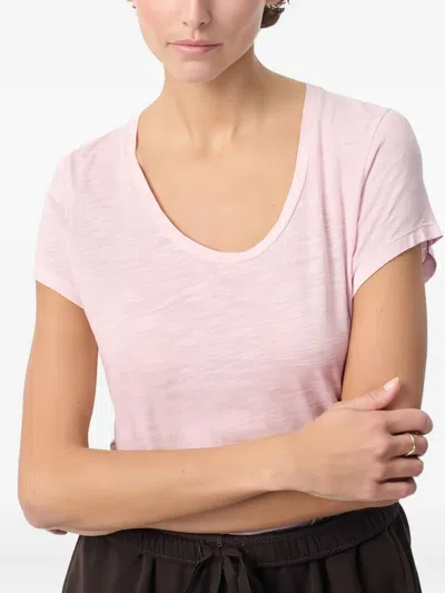 American Vintage Jacksonville T-shirt In Pink