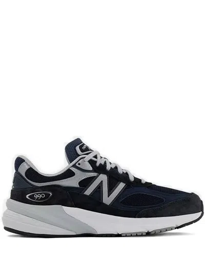 New Balance Blue Made In Usa 990v6 Sneakers In Multi
