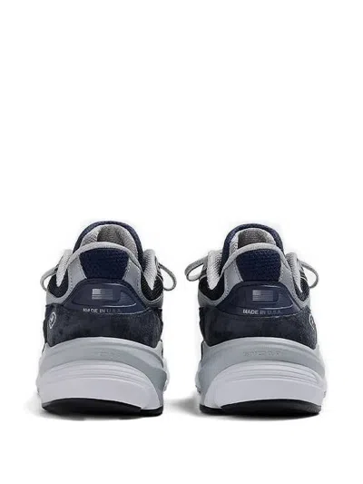 New Balance Blue Made In Usa 990v6 Sneakers In Multi