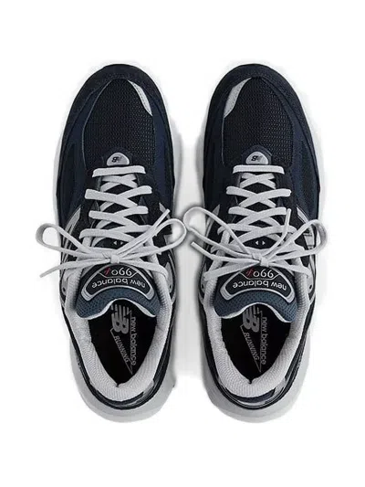 New Balance Blue Made In Usa 990v6 Sneakers In Multi