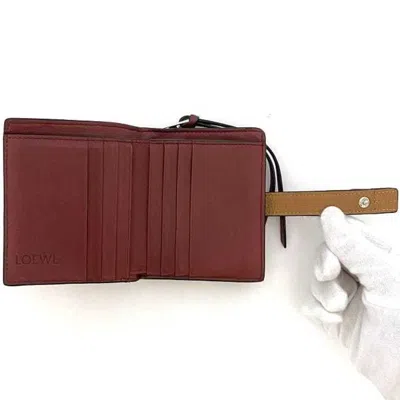 Pre-owned Loewe Brown Leather Wallet (bi-fold) ()