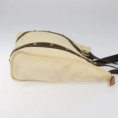 Pre-owned Louis Vuitton Antigua Beige Canvas Tote Bag () In Sand