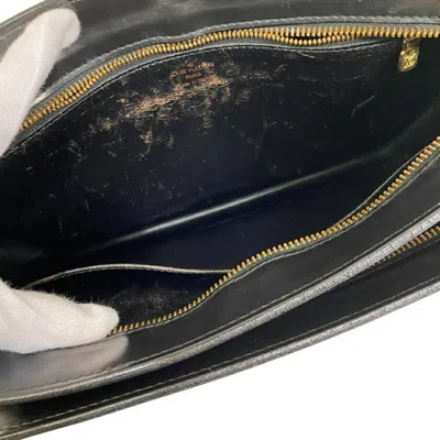 Pre-owned Louis Vuitton Black Epi Leather Clutch Bag ()