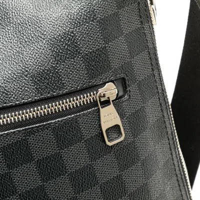 Pre-owned Louis Vuitton Black Pvc Leather Shoulder Bag ()