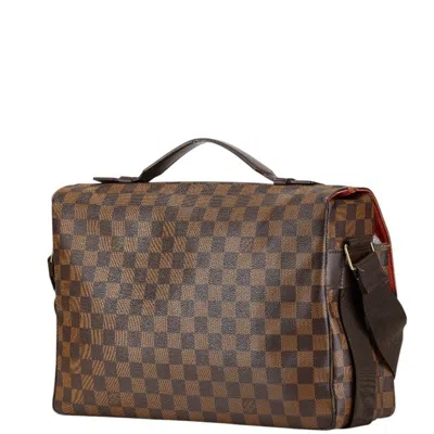 Pre-owned Louis Vuitton Brown Pvc Leather Handbag Shoulder Bag ()
