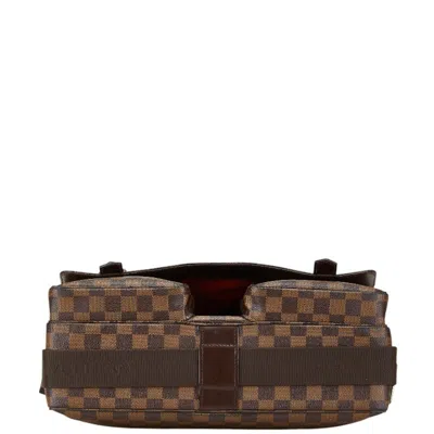Pre-owned Louis Vuitton Brown Pvc Leather Handbag Shoulder Bag ()