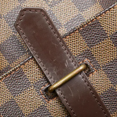 Pre-owned Louis Vuitton Brown Pvc Leather Handbag Shoulder Bag ()