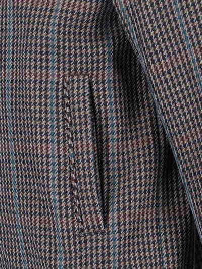 Paul Smith Classic Brown Jacket With Structured Silhouette In Brown