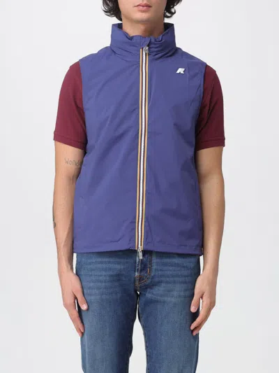 K-way Suit Vest  Men Color Cobalt In Blue