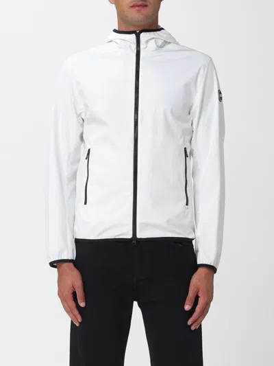 Colmar White Softshell Jacket With Hood In White
