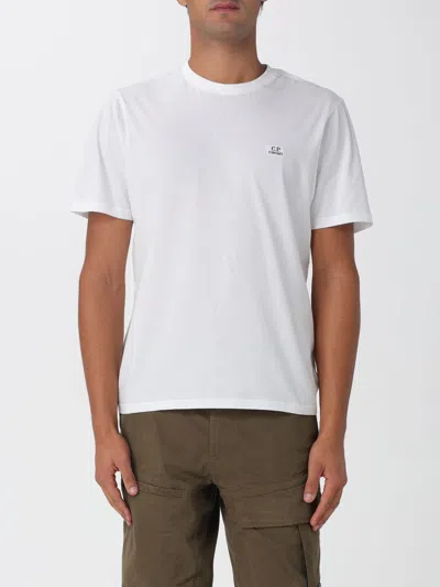 C.p. Company T-shirt C. P. Company Men Color Ivory In White