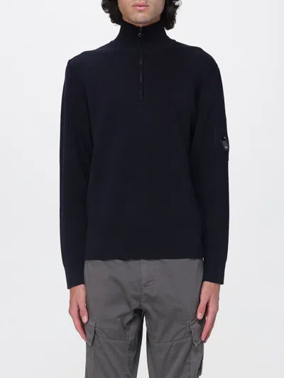 C.p. Company Sweater C. P. Company Men Color Blue In Blue