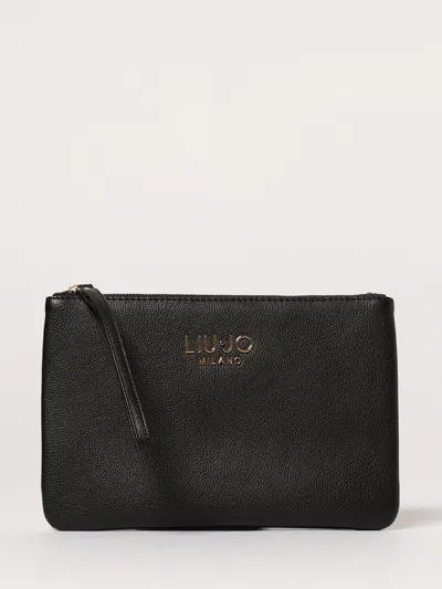 Liu •jo Clutch Liu Jo Woman Color Black In Black