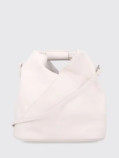 Mm6 Maison Margiela Japanese Crossbody Bag Buttercream In White