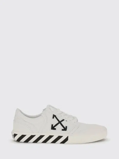 Off-white Low-top Sneakers With Graphic Arrow Detailing In Multi