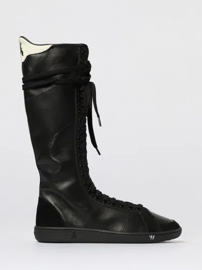 Patrizia Pepe Boxer Boots Skin 93 Sneakers In Black