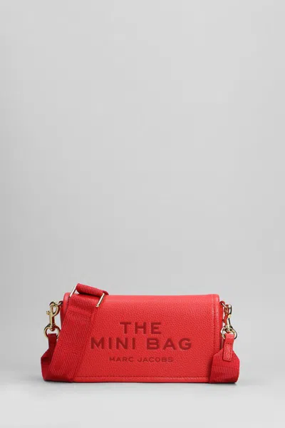 Marc Jacobs The Mini Bag Shoulder Bag In Red Leather In Red