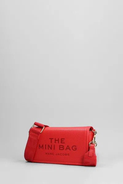 Marc Jacobs The Mini Bag Shoulder Bag In Red Leather In Red