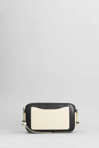 Marc Jacobs The Snapshot Shoulder Bag In Beige Leather In Neutral