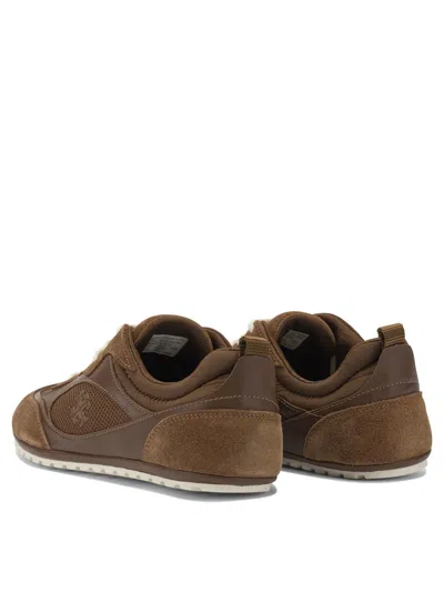 Tory Burch Field Sneakers In Brown