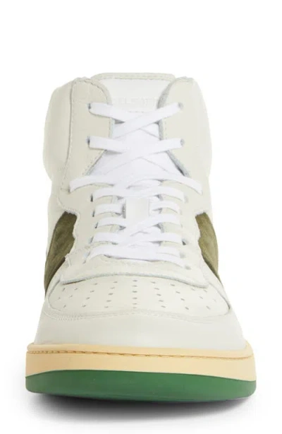 Collegium Pillar Destroyer High Top Sneaker In White
